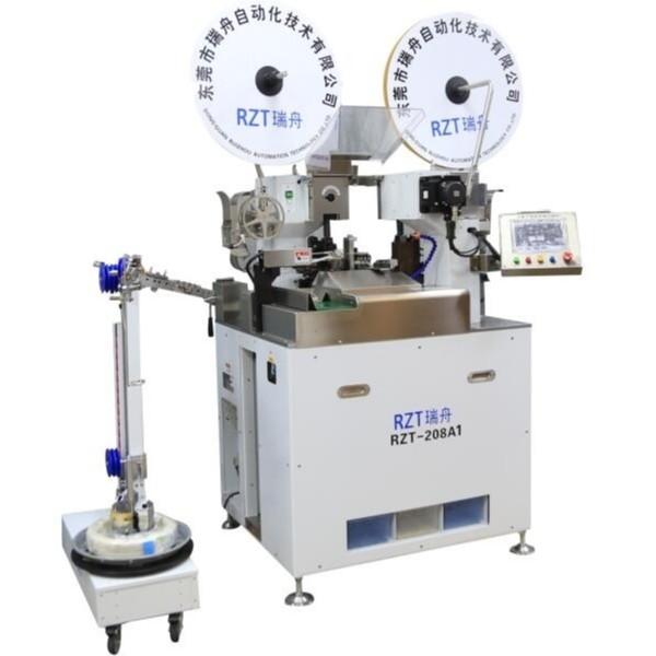 2020款全自动双头端子机 东莞瑞舟RZT-208A1全自动压着机